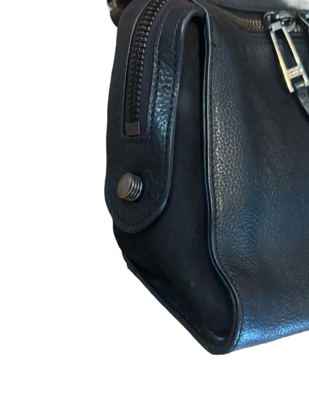 Botkier Nomad Black Leather Crossbody Bag - Great Condition (Repaired Loop)